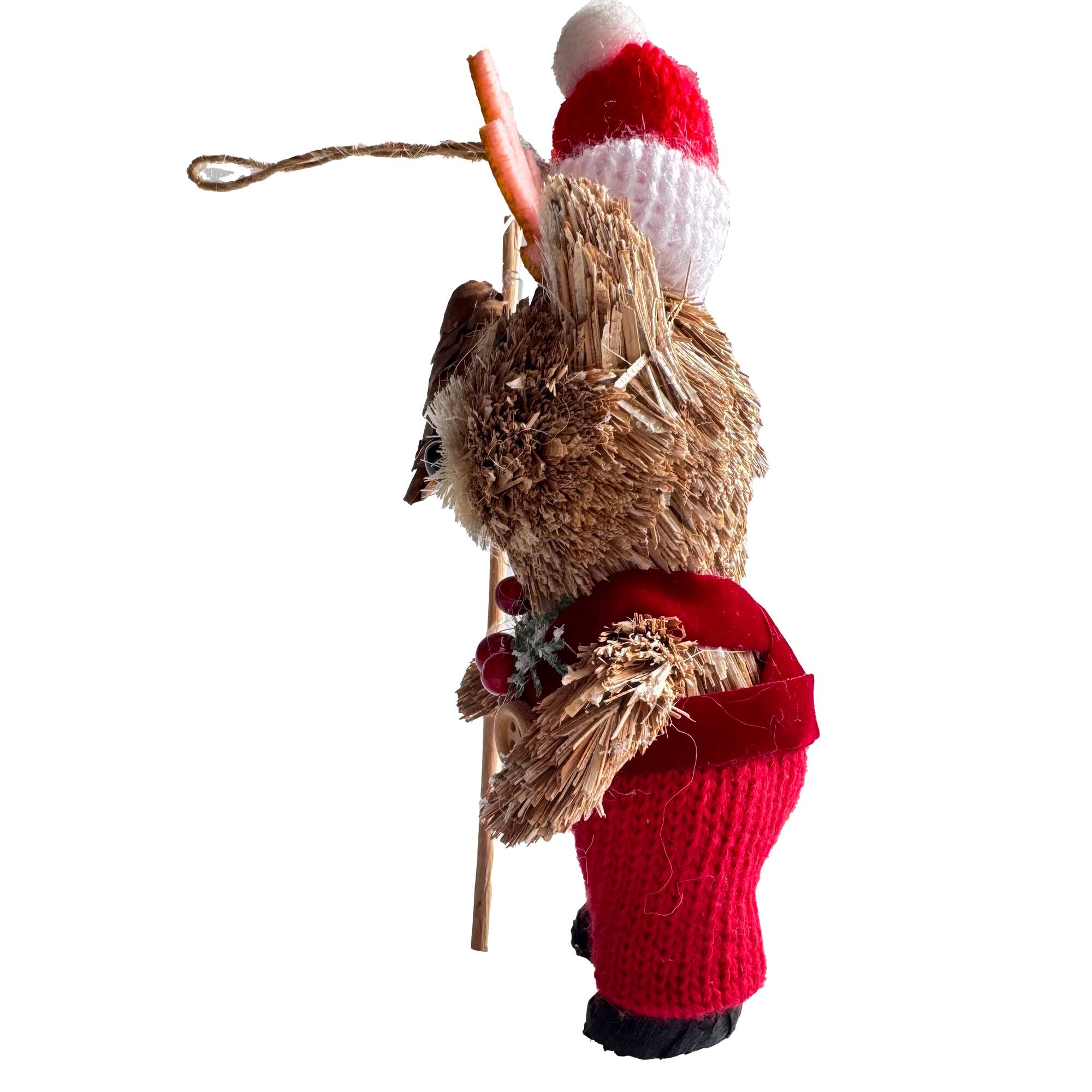 5.5" Fishing Bear Natural Ornament by Ashland®